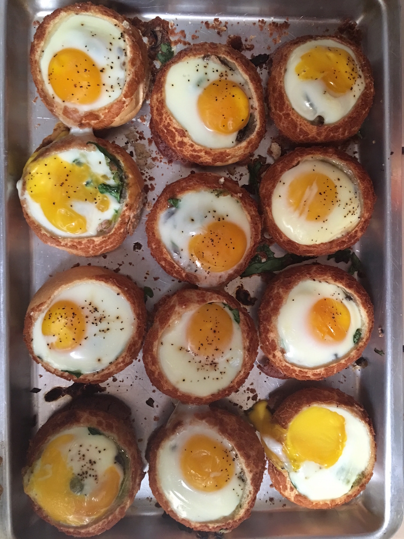 egg bread bowl