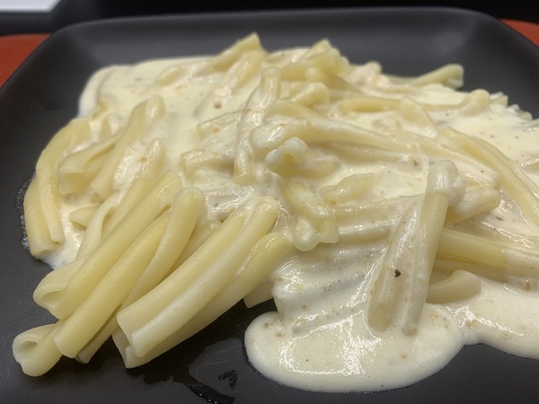 unbroken cream sauce