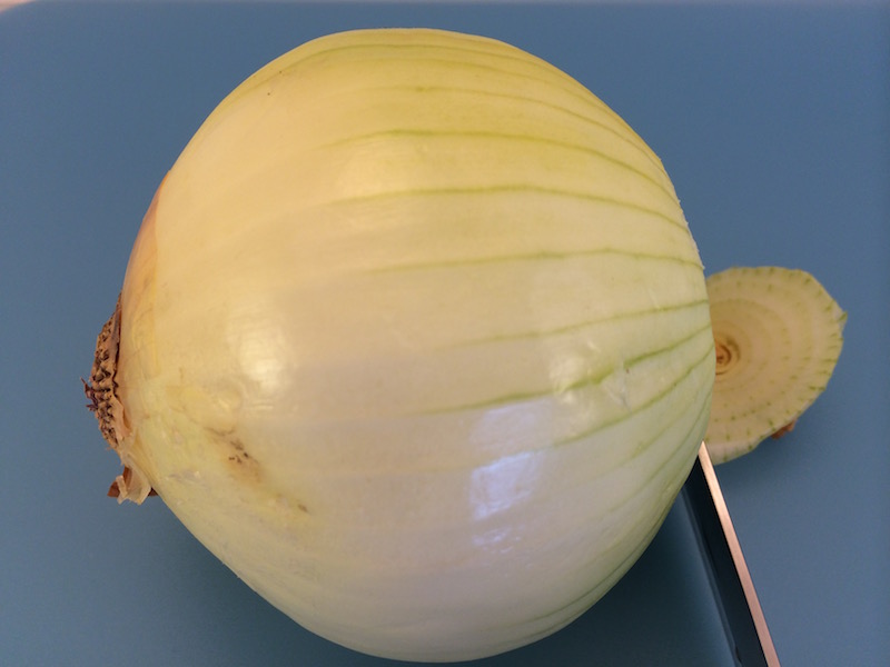 cut an onion