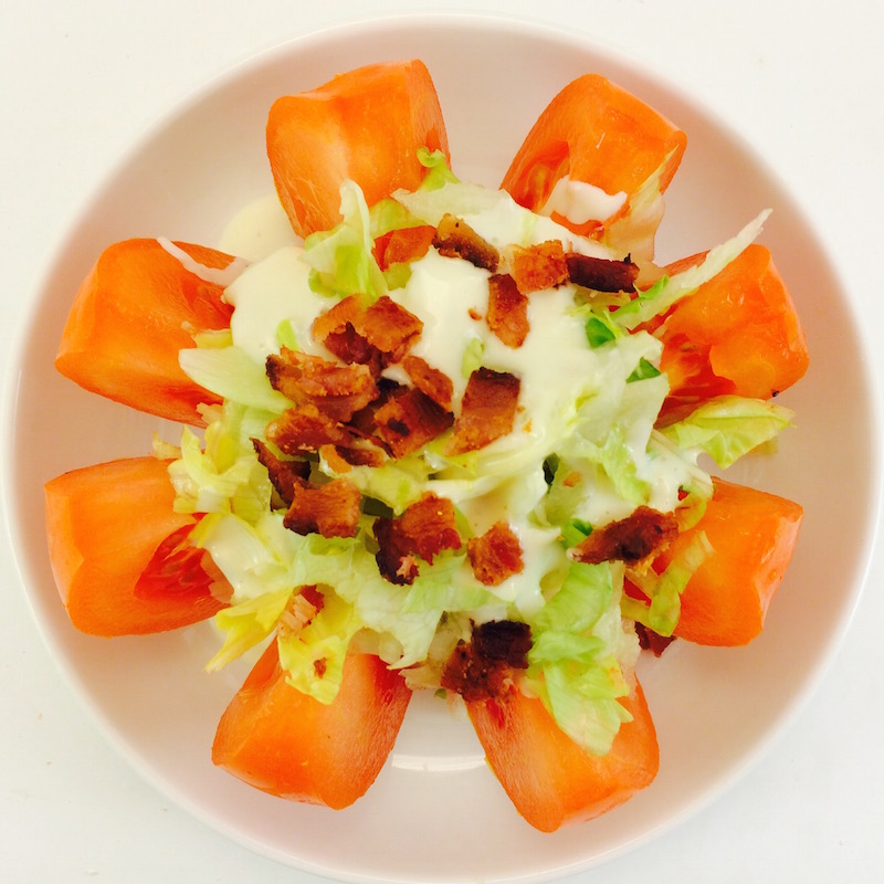 tomato wedge salad